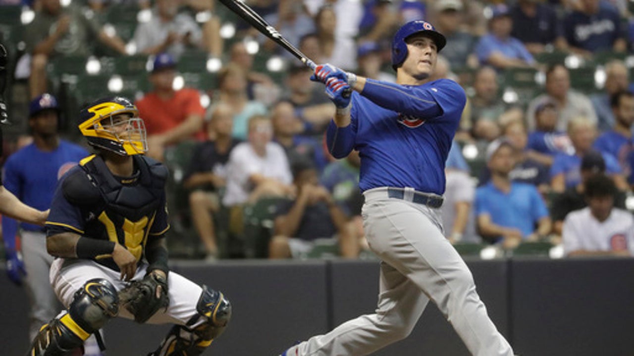Brewers cool off Cubs, get 5 runs in 1st in 12-5 rout